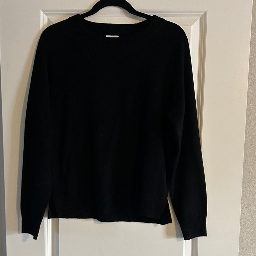 J. Crew Classic Black Sweater